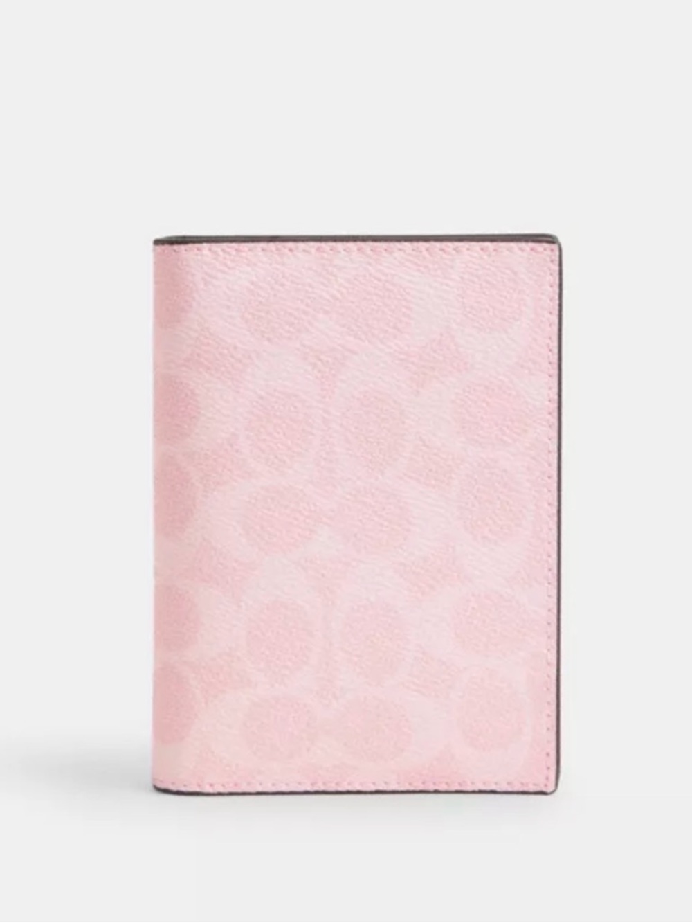 New Coach Passport Holder Card Wallet Powder Pink 2026 Release